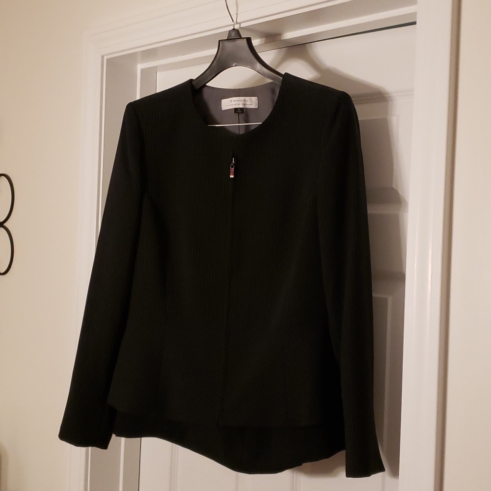 Tahari pinstripe Suit (skirt suit)